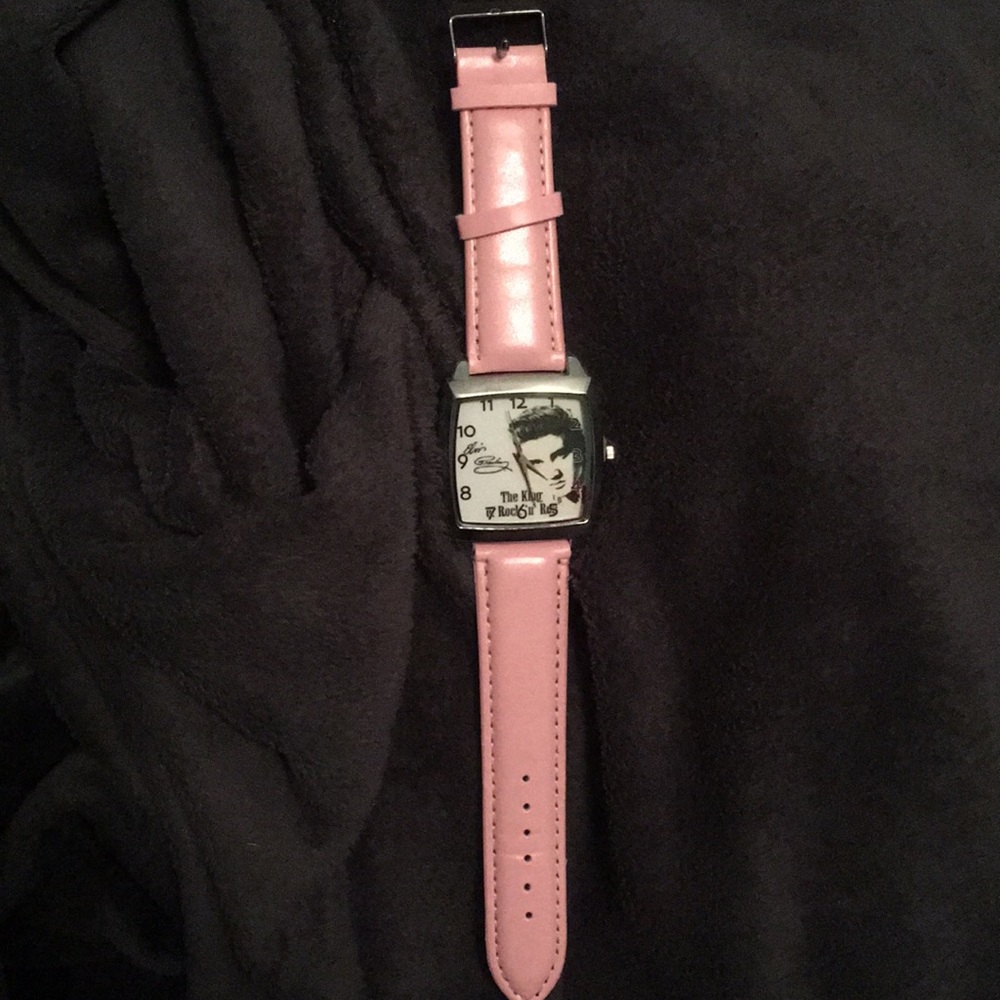 Pink Elvis Watch
